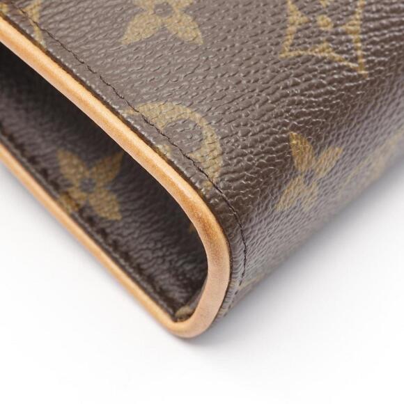 LOUIS VUITTON Brown Monogram Leather Pochette Fanny Pack - Picture 7 of 11
